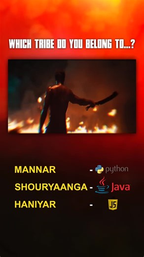 Vcubememes on Instagram: "Pytho vs Java vs JS🤣🤣 . . . [python vs java memes,java vs javascript memes,python vs javascript memes,programming language memes, coding memes,python jokes,java jokes,javascript jokes,funny memes,dinner table memes,meme templates, meme generator,best memes,latest memes,relatable memes,viral memes,meme ideas,funny images,hilarious memes, best funny memes,latest funny memes,meme humor,laugh out loud memes,LOL memes,humor memes 😂,prabhas,salaar memes] . . #vcubememes #p