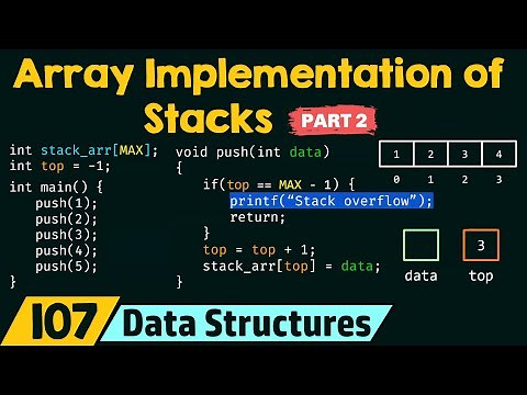 Array Implementation of Stacks (Part 2)