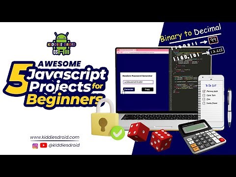 Get started today with these 5 amazing javascript projects for beginners