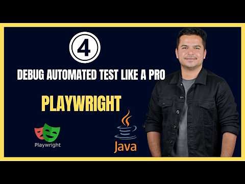 How To Debug Playwright Test | Debug Using Playwright Built-in inspector | Playwright Java Tutorial