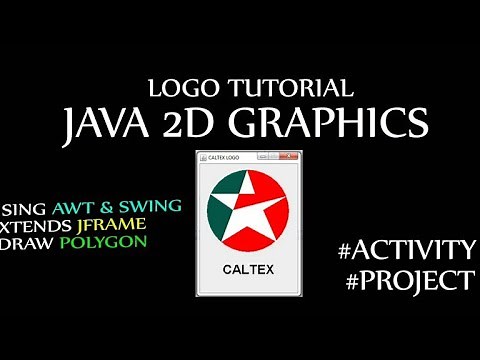 Java Graphics | Logo Tutorial | #Graphics #JFrame #Swing