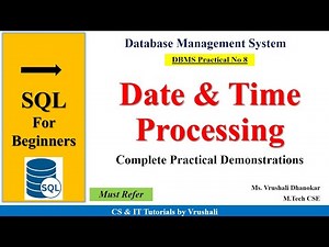 SQL Date & Time Functions Made Super Easy #sqlforbeginners #learnsql