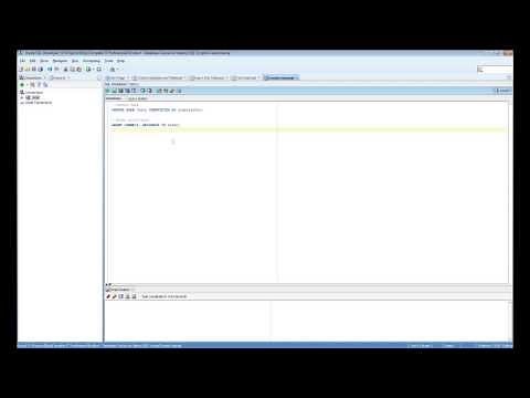 SQL Developer: Create User