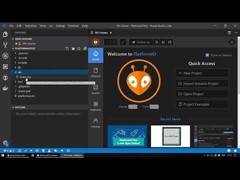 How to Program Arduino in VSCode (Using Platform.io)