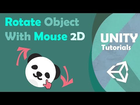 How to Rotate 2D Object with Mouse [Drag] - UNITY