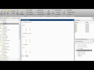 MATLAB Basics (Part 1) | Different windows in MATLAB
