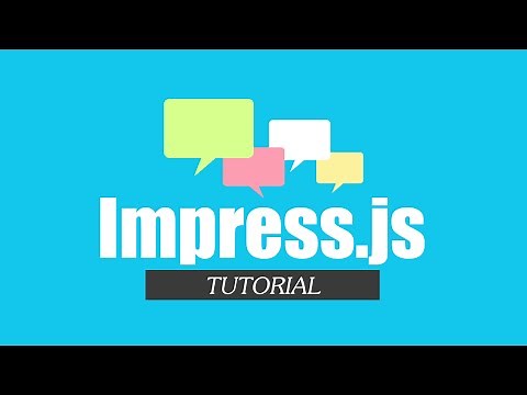 impress.js Tutorial - Create Your First Slide