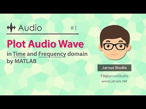 #1 Plot Audio Wave in Time and Frequency domain by MATLAB