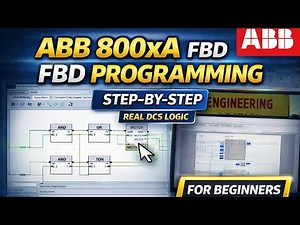 ABB 800xA DCS FBD Programming Explained | Beginner Friendly