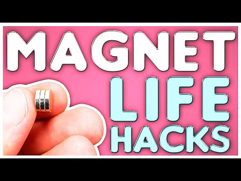 🧲 Amazing MAGNET Life Hacks | 6 Useful DIY Neodymium Magnets tricks