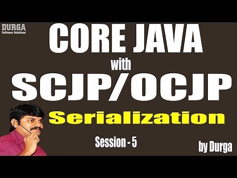 Core Java With OCJP/SCJP: Serialization Part- 5||Inheritance serialization