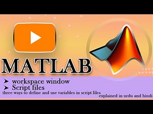 MATLAB COURSE| taking input in script file | workspace window |