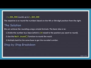 How to Round Prices in JavaScript Without Decimals
