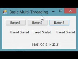 Visual Basic Multi-Threading Example