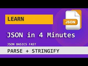 Learn JSON Basics in 4 Minutes