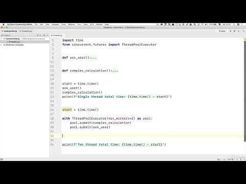 8 Using Python concurrent futures the ThreadPoolExecutor