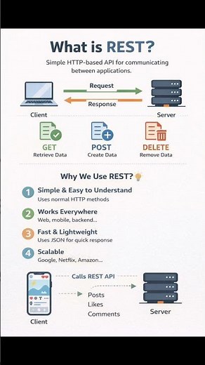 What is REST API? Simple Explanation with Real Example