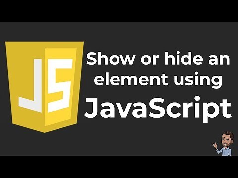 Show or hide an element using JavaScript!