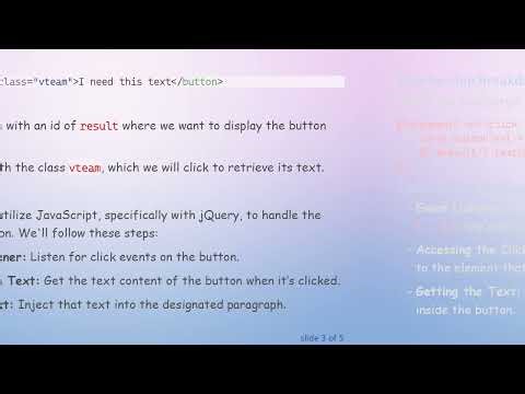 How to Get the Text Inside a Button with JavaScript When Clicked