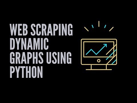 Web Scraping Dynamic Graphs to CSV Files using Python