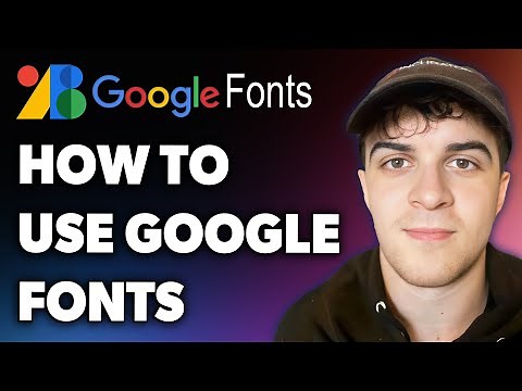 How to Use Google Fonts (Full 2024 Guide)