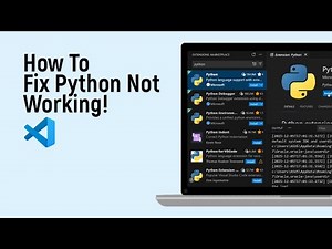 How to Fix Python Not Working on VS Code easily2026 [easy]