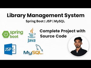 Library Management System Project Using Spring Boot, JSP & MySQL Tutorial for Beginners