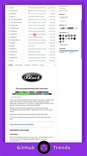 Black: The Python Formatter That 90% of Devs Agree On #GitHub #Black #CodeFormatter