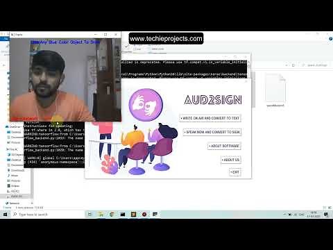 Audio to Sign Language Translator using Python | Sign Language to Text Conversion using Python CNN