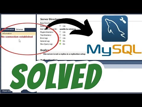 No connection established Mysql Workbench SOLVED in Windows