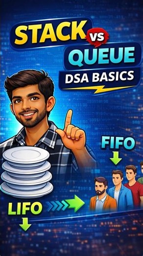 Stack vs Queue in Data Structures