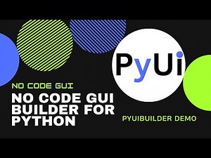 Build Python GUIs Like Canva | PyUIBuilder Tutorial | Drag-and-Drop Python GUI Builder