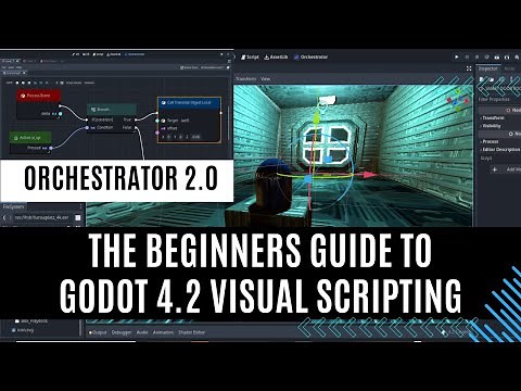The Beginners guide to Godot 4.2 Visual scripting: Orchestrator 2.0