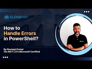 How to Handle Errors in PowerShell? | Try, Catch, and Finally Explained