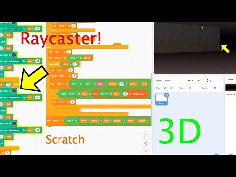 How to Make a 3D Raycasting Game on Scratch | Part 1