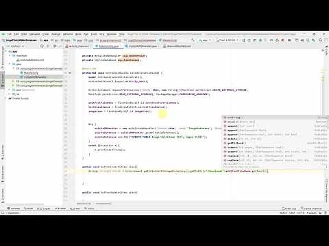 How to store images in SQLite database (insert, update, delete and fetch) in your Android App?