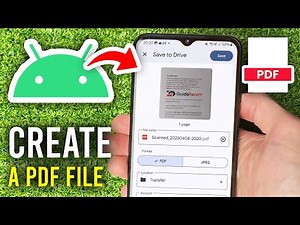 How To Create PDF File On Android - Full Guide