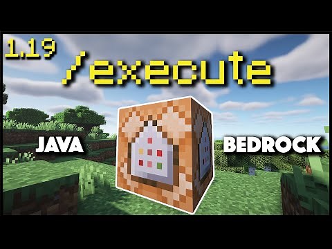 The Execute Command [Minecraft 1.20, 1.21 Java and Bedrock] Tutorial