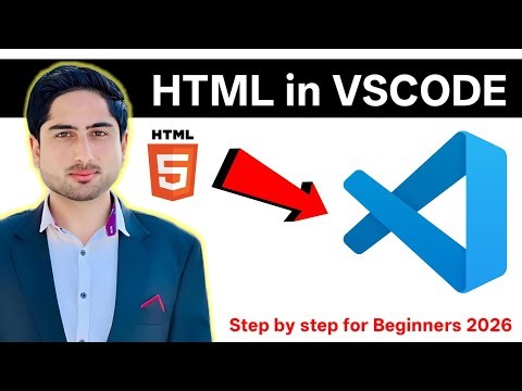 How to Run HTML File On Visual Studio Code (2026) | HTML Setup In VS Code