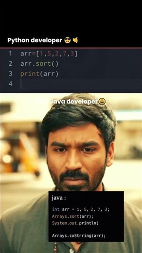 Python vs Java & C++ 😅 | Why Python Developers are Always Chill | Coding Meme Shorts