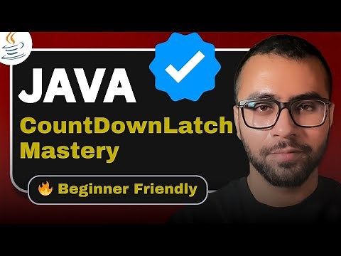 Java CountDownLatch Explained in 10 Minutes! 🔥 (Beginners Must Watch)