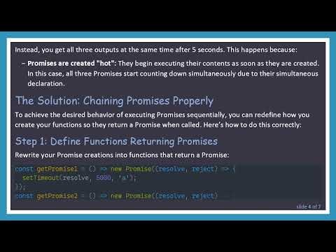 Chaining Promises Together in JavaScript