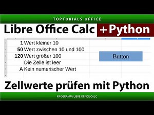 LibreOffice Calc with Python #2 – Checking and evaluating cell values
