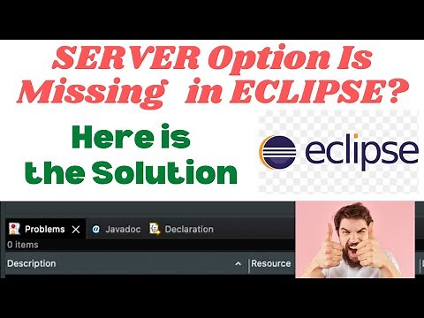 Server Option is not Showing in Eclipse 😕 | Here is the Complete Solution🤘🏻 | Watch till the End