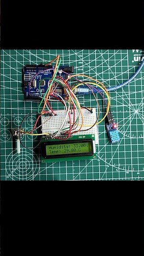 Humidity Sensor with LCD | Arduino Mini Project