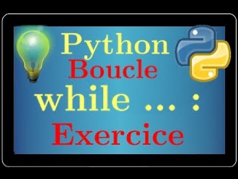 Python course • Exercise to practice using the while loop • programming • tutorial • high school
