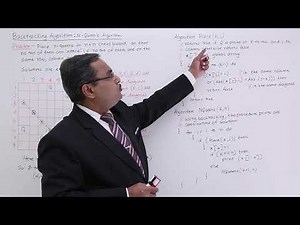 Back Tracking Algorithm N Queen's Algorithm