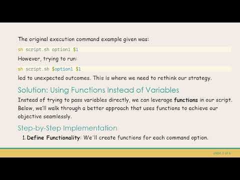 How to Use Shell Variables in Your Script