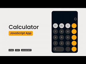 How To Make A Calculator Using HTML, CSS And JavaScript
