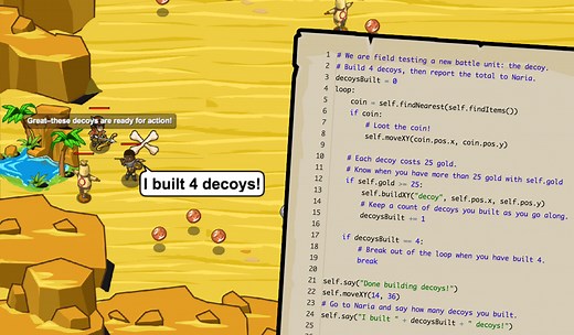 CodeCombat: Learn to Code by Playing a Game